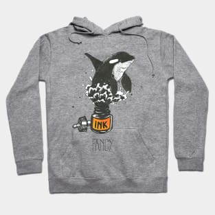 Ink orca Hoodie